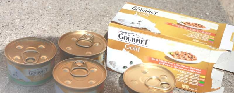 Gourmet Gold Katzenfutter - das schmeckt